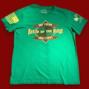 Grunt Style SS Mens Large Body Stacking World Champs Battle of the Bulge Cotton